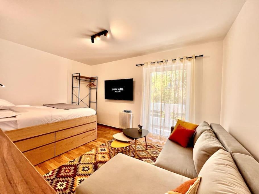 Lovely Studio 3-Min From Beach Palaio Faliro Екстериор снимка
